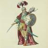 Habit of the commander in chief of the Spahis, in 1749. Chef des Spahis.
