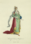 Habit of a Tartarian princess, in 1700. Princess Tartare.