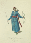 Habit of a crim Tartare, in 1700. Tartare de Crimee.