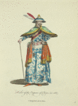 Habit of the emperor of China, in 1667. L'empereur de la Chine.