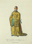 Emperor of China in his robes, in 1700. L'empereur de la Chine.