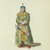 Habit of a Chinese mandarin of war in 1700. Mandarin de guerre de la Chine.