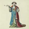 Habit of a lady in Chinese Tartary 1700. Dame de la Tartarie Chinoise.