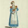 Habit of a lady of Chio, an island in the Archipelago in [sic]. Fille de l'Isle de Chio.