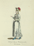Habit of a lady of Macedonia in 1568. Fille de Macedoin.