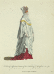 Habit of a Grecian woman of the Island of Metylene in 1581. Grecque de l'Isle de Metelin.