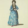 Habit of the princess of Walachia in 1700. Princess de Valaquie.