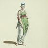 Habit of an Arabian virgin in [sic]. Fille Arabe des montagnes.
