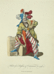 Habit of a bashaw of Caramania in 1749. Bacha de Caramanie.