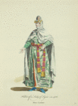 Habit of a lady of Syria in 1568. Dame Syrienne.
