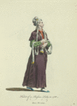 Habit of a Persian lady in 1568. Dame Persanne.