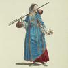 Habit of a lady of Persia from a modern painting. Dame Persiane.