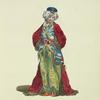 Habit of a bashaw of Egypt in 1749. Bacha d'Egipte.