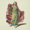 Full dress of a lady of quality in Barbary in 1700. Dame de la Côte de Barbarie dans tout saparure.