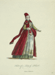 Habit of a lady of Poland. Dame Polonoise.