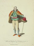 Habit of a gentleman of Hungary in 1700. Gentilhomme Hongrois.