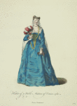 Habit of a noble matron of Venice 1581. Dame Venitienne.