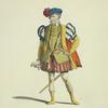 Habit of a nobleman of Rome. Ancien noble Romain.