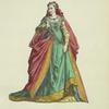 Full dress of a Roman lady in 1581. Dame Romaine dans toute saparure.