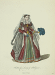 Habit of a lady of Bologna. Dame de Bolonge.