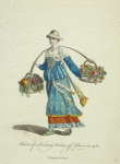 Habit of a country woman of Pavia in 1581. Villageoise de Pavie.