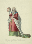 Habit of a noble lady of Vincentia in 1581. Dame Vicentine.