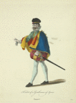 Habit of a gentleman of Spain. Espagnol.
