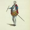 Habit of the governor of the Low Countries for the King of Spain in 1576. Governeur pour le Roy d'Espagne dans les Pays Bas.