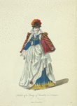 Habit of a lady of quality in France. Dame Françoise.