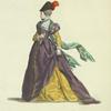 Habit of a lady of quality in France. Demoiselle Francoise.