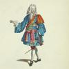 Habit of the Duke of Burgundy in 1700. Le Duc de Bourgogne.