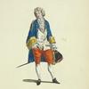 Habit of a French man of quality in 1700. Francois de qualité.