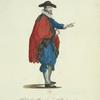 Habit of a physician in Holland in 1640. Médecin Hollandois.