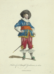 Habit of a Flemish gentleman in 1620. Gentilhomme Flamand.