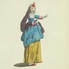 Habit of a gentlewoman of Brabant in 1640. Dame Brabançonne.