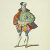 Habit of a German nobleman in 1577. Noble Allemand.