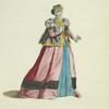 Habit of a lady of quality of Alsatia in 1577. Dame d'Alsace.
