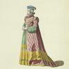 Habit of a lady of quality of Bavaria in 1581. Demoiselle Bavaroise.