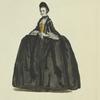 Full dress of a lady of Nuremburg in 1755. Habit de cérémonie d'une dame de Nuremberg.