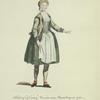 Habit of a country woman near Nuremberg in 1755. Paysan des environs de Nuremberg.