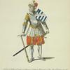 Habit of Albert Duke of Saxony captain general of the Low Countries in 1489. Albert Duc de Saxe govur. lieutt .& capitaine genl. des Pays Bas.
