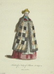 Habit of a lady of Silesia in 1577. Dame de Silésie.