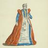 Habit of a matron of Swabia in 1577. Matrone de Souabe.