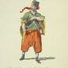 Habit of a corporal of the Warasdin Pandours in 1742. Carporal des Pandoures Waradins.