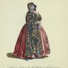 Habit of a lady in the highlands of Scotland in 1745. Dame des Montagnes d'Ecosse.