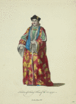 Habit of King Henry II in 1490. Le Roi Henri VII.