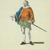Habit of an Englilsh nobleman in 1559. Noble Anglais.