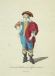 Habit of a nobleman of England in 1640. Noble Anglois.