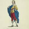 Habit of and English gentleman in 1640. Gentilhomme Anglois.