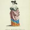 Habit of a merchant's wife of London in 1640. Femme d'un marchand de Londres.